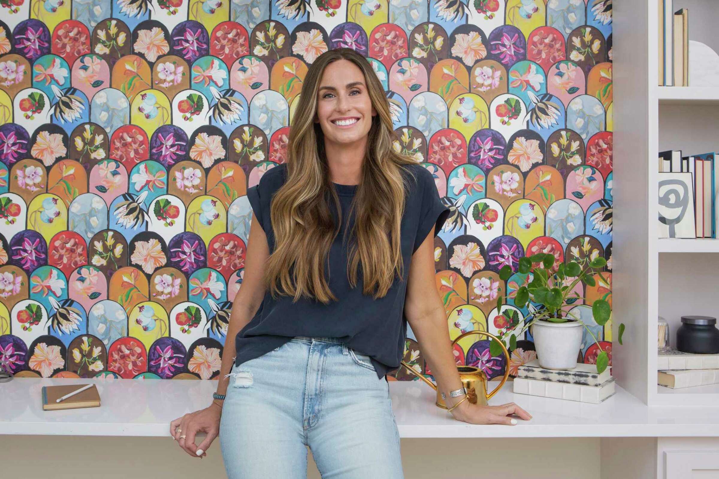 Kim Wolfe smiling